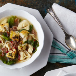 Sausage-and-Tortellini Soup
