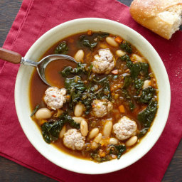 Sausage, Cannellini and Kale Soup