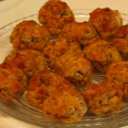 Sausage-cheese Balls with Sweet Dipping Mustard Recipe