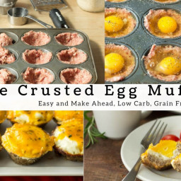 Sausage Crusted Egg Muffins