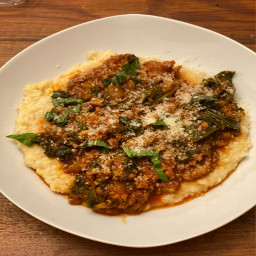 Sausage, Fennel and Kale Ragù