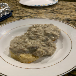 Sausage Gravy for Biscuits
