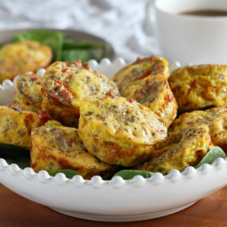 Sausage Pizza Egg Muffins {Paleo and Whole30}