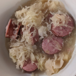 Sausage sauerkraut