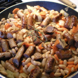 Sausage with White Beans