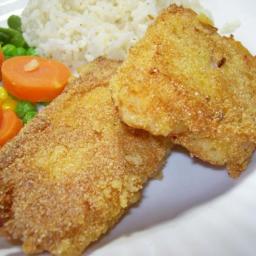 Sautéed cornmeal-crisped fish