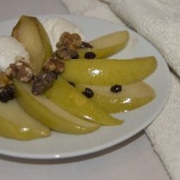 Sauteed Apples with Currants and Cognac (Mf)