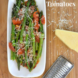 Sauteed Asparagus and Tomatoes