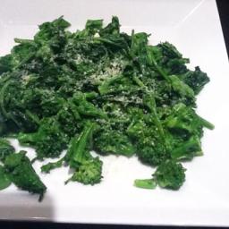 Sauteed Broccoli Rabe with Parmesan