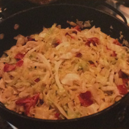 Sauteed Cabbage and Bacon