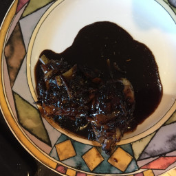 Sauteed Chicken with Garlic Slivers and Balsamic Vinegar