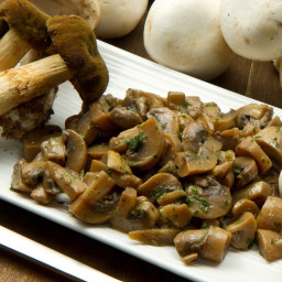 Sauteed Garlicky Mushrooms