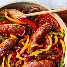 Sautéed Italian Sausage with Onions and Peppers