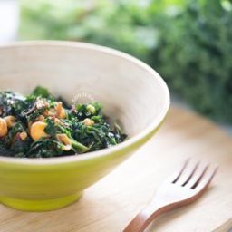 Sauteed Kale with Chickpeas Recipe