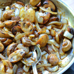 Sauteed Mushrooms and Onions