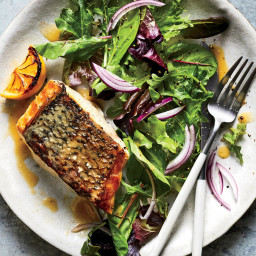 Sautéed Striped Bass With Lemon and Herb Sauce Is the Perfect Summer Dinner