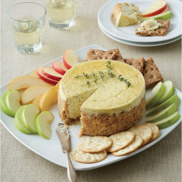 Savory Blue Cheese Appetizer Cheesecake