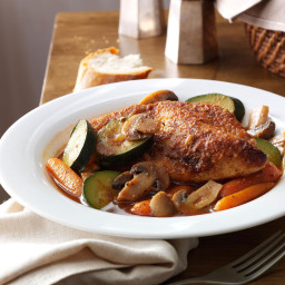 Savory Braised Chicken with Vegetables Recipe