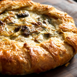 Savory Broccoli and Cheese Galette Recipe