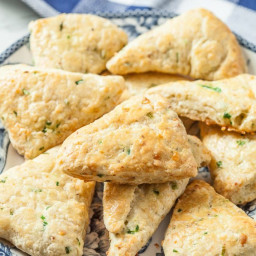 Savory Cheddar and Chive Scones