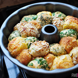 Savory Herb and Cheese Monkey Bread