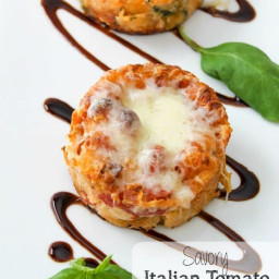 Savory Italian Tomato Bread Pudding - Flavor Excursion