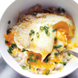 Savory Oatmeal and Soft-Cooked Egg