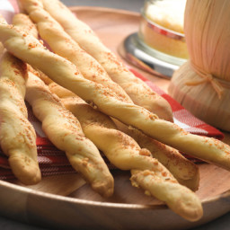 Savory Parmesan Bread Sticks