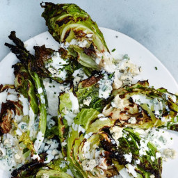 Savoy Cabbage Wedges with Buttermilk Dressing