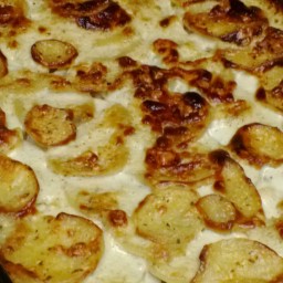 Scalloped Potatoes with Gorgonzola