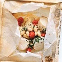 Scallops in Parchment
