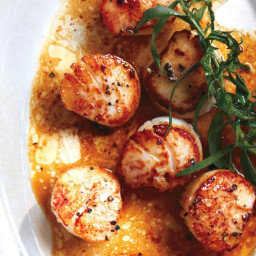 Scallops With Herbed Brown Butter Recipe
