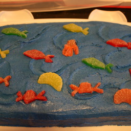 School-of-Fish Cake