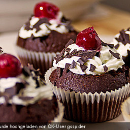 Schwarzwälder Kirsch Cupcakes