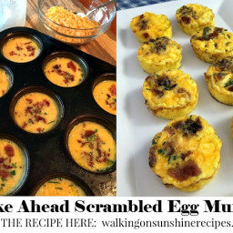 Scrambled Egg Breakfast Muffins