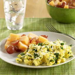 Scrambled Eggs with Kale