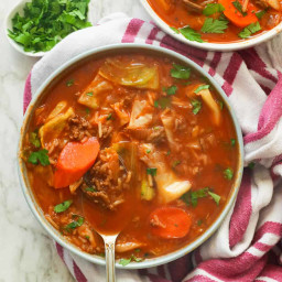 Scrumptious Stuffed Cabbage Roll Soup (Plus VIDEO)