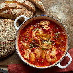 Seafood, Chorizo and Vegetable Stew