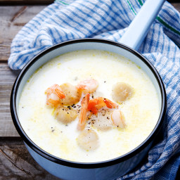 Seafood Chowder - By Renette