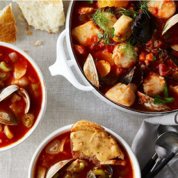 SEAFOOD STEW WITH SAFFRON AND ORANGE