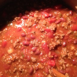 Sean's Spicy Chili with Beans