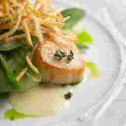 Seared Sea Scallop Salad with Honey-Lime Dressing Recipe