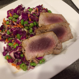 Seared Tuna and Asian Salad