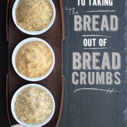 Seasoned Bread Crumbs (Gluten Free and Vegan)