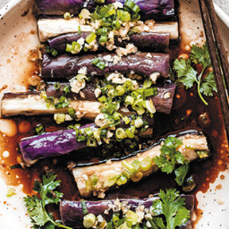 Seasoned Steamed Eggplant