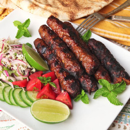 Seekh Kebabs (Pakistani Spicy Grilled Ground Meat Skewers) Recipe
