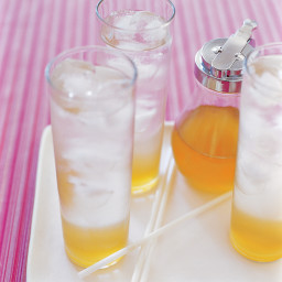 Seltzer with Pineapple-Ginger Syrup