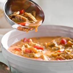Serbian Chicken and Eggplant Soup