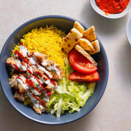 Serious Eats' Halal Cart-Style Chicken and Rice With White Sauce 