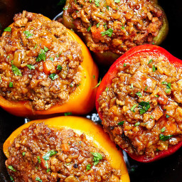 Seriously Good Stuffed Bell Peppers